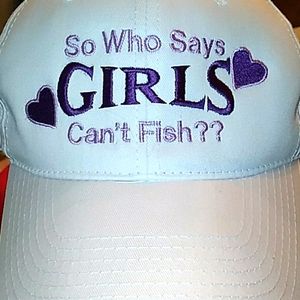 Big head/hair girls fish hat